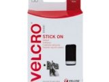 VELCRO Brand Stick On Squares, 25mm x 24 Sets – Black