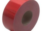 3M Reflective Conspicuity Tape, 55mm x 50m, ECE, Red