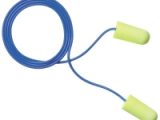 3M EAR Yellow Neon Corded earplugs, box of 200.